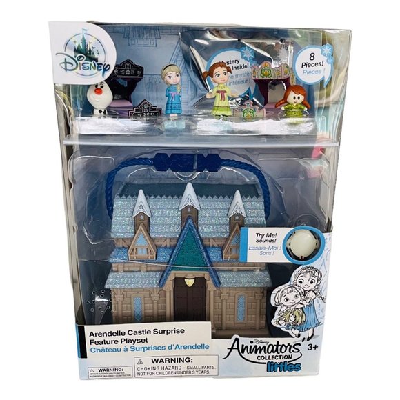 Disney Toys Disney Animators Collection Littles Arendelle Castle